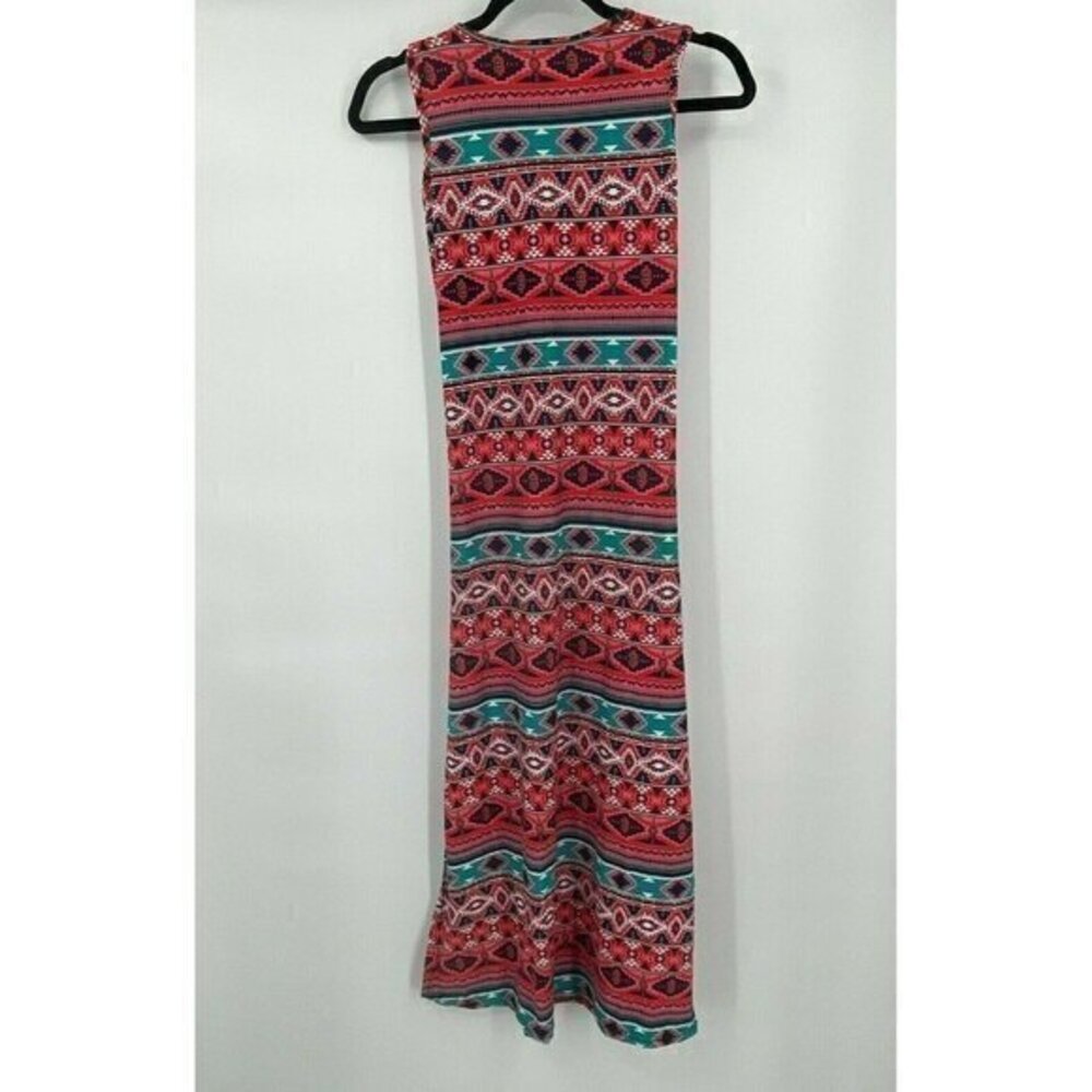 Victoria Collection Dress Womens XL XXL Mutli Color Exposed Zipper Sleeveless